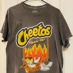 Cheetos Flamin' Hot Graphic Tee - Gray
